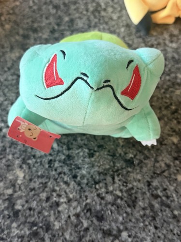 Pokemon bulbasaur plush - bulbasaur, 8”